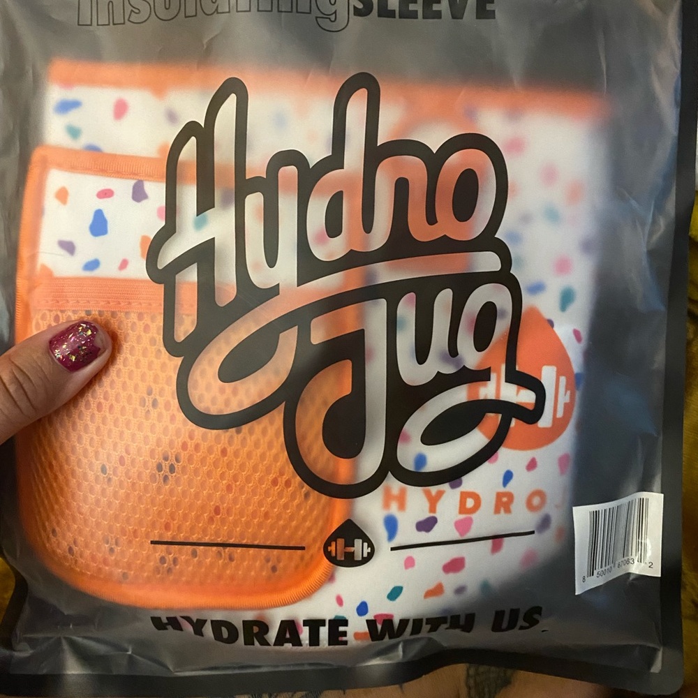 HydroJug confetti sleeve
